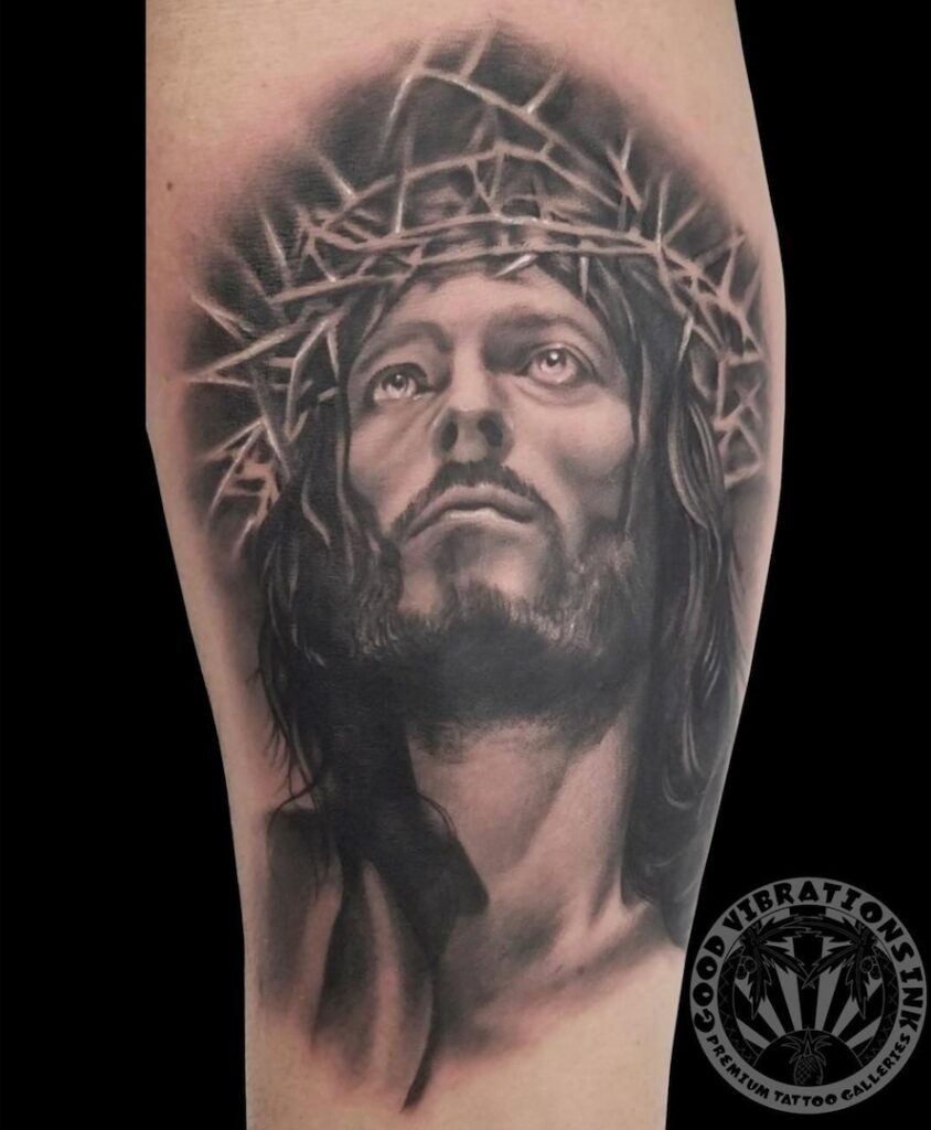 real jesus tattoo